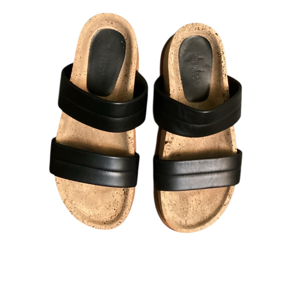 Gabriela Hearst - Striker leather platform sandals - Picture 6 of 9